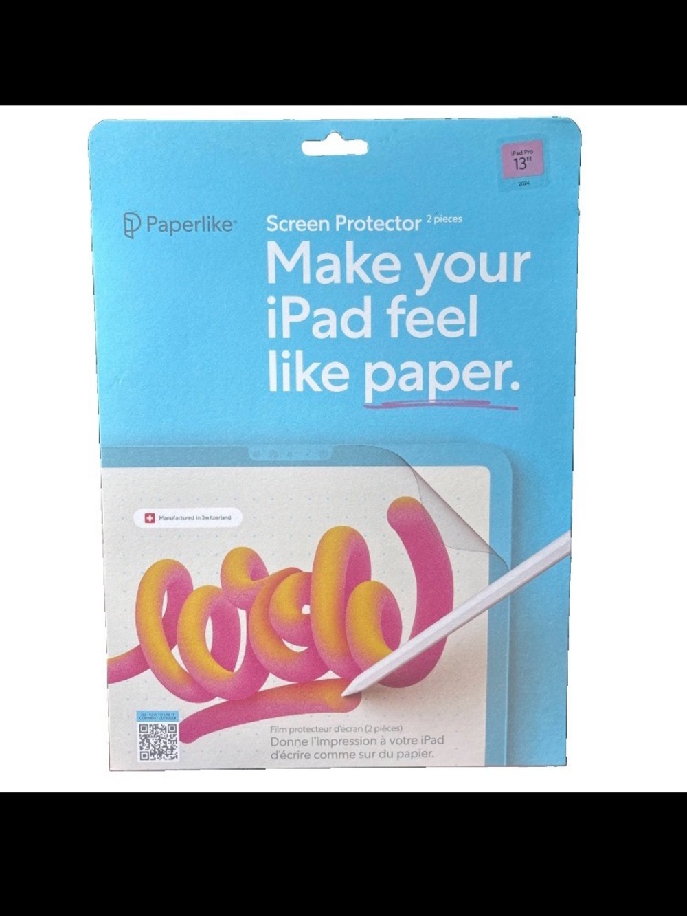 Paperlike Screen Protector Two Pieces For iPad Pro 13” (2024) PL2A-13-24